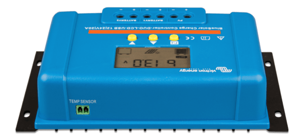 bluesolar charge controller duo lcd usb 12 24v 20a back France Battery Contrôleur de charge solaire BlueSolar PWM-LCD&USB 12/24 V et 48V (DUO) Batterie lithium et matériels électriques