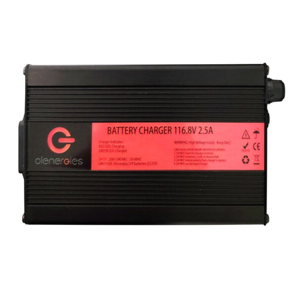 chargeur batteries lithium lfp 96v serie m France Battery OlenBox chargers 96V 2.5A The specialist in lithium batteries and electrical equipments