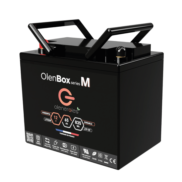 batterie olenbox lithium lfp serie m 835wh 1 France Battery Batterie Lithium OlenBox M series - 835Wh The specialist in lithium batteries and electrical equipments